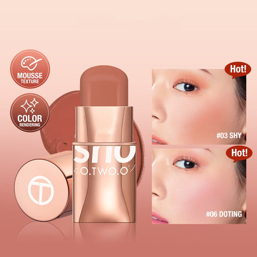 Second-skin blush balm stick — cream blush stick